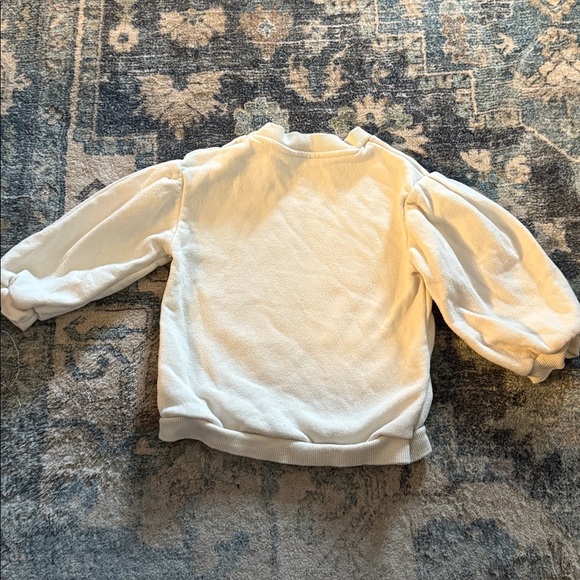 H&M Disney Minnie and Mickey Mouse Sweatshirt - Red and Black Accents. 18-24 mo - Picture 2 of 6